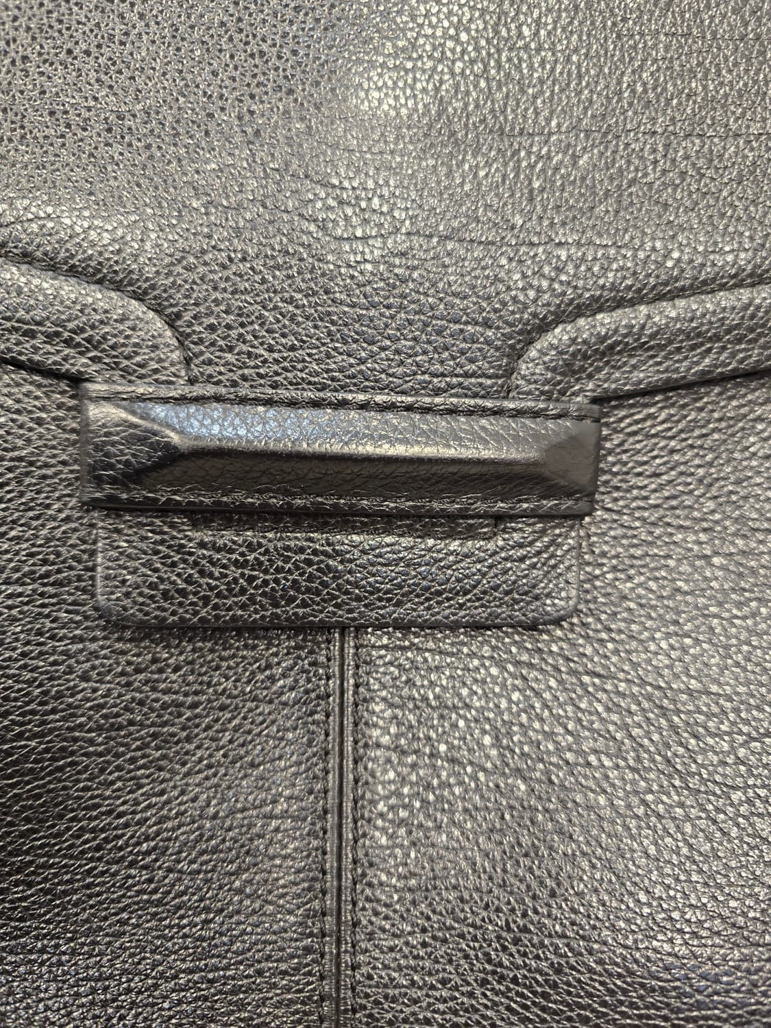 덱케 DEECKE 남여공용  블랙 가죽 클러치백 상품이미지3