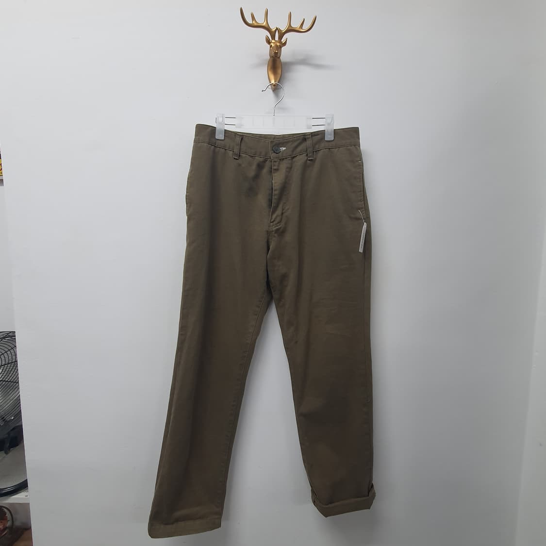유니폼브릿지 올리브 치노팬츠 상품이미지1