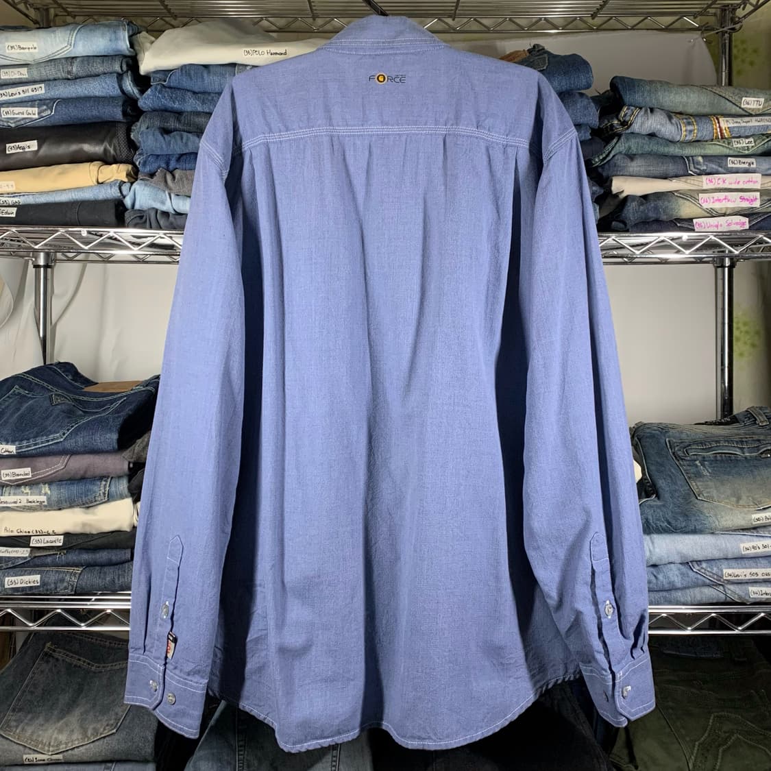 [L] 칼하트 FR 샴브레이 워크셔츠 상품이미지3