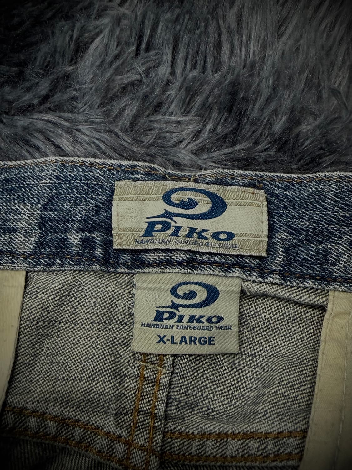 PIKO 와이드 카고 데님팬츠 상품이미지9