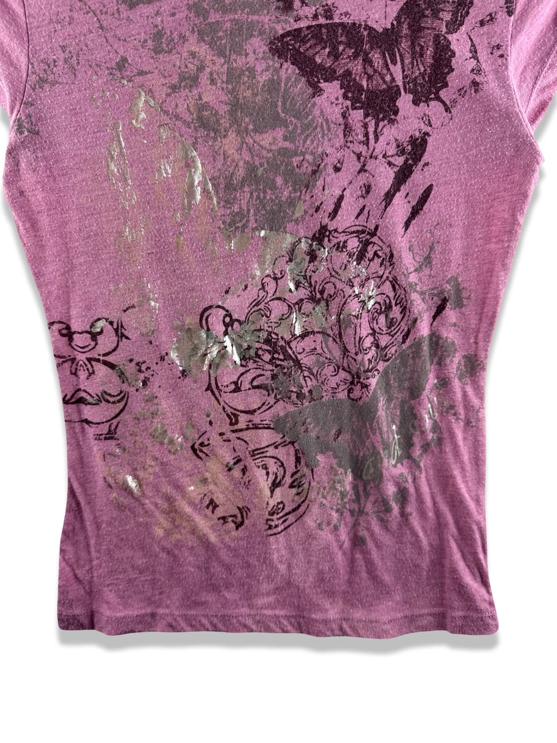 JPN Y2K 버터플라이 반팔티3035 상품이미지4