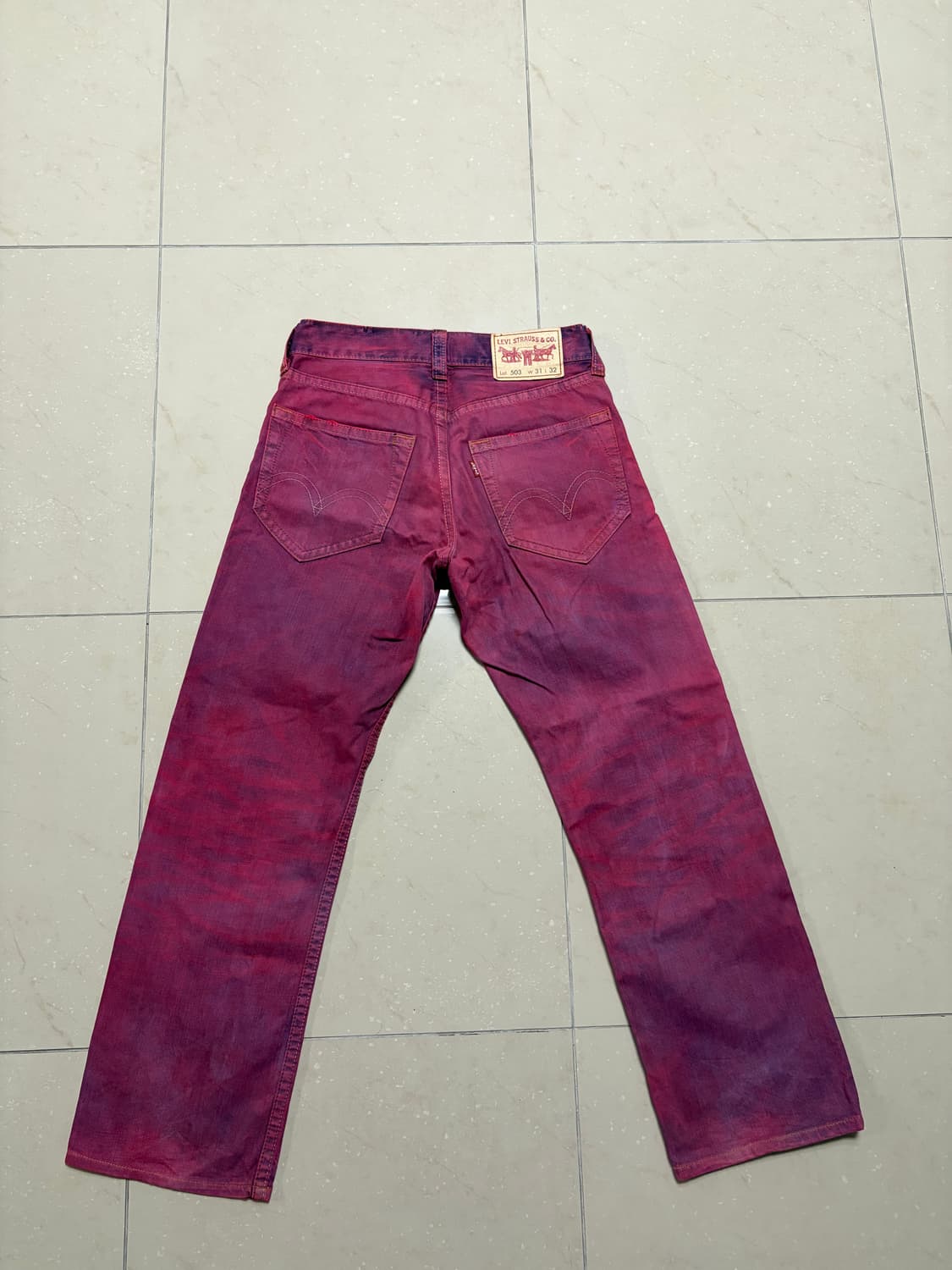 리바이스 503 나염 상품이미지1