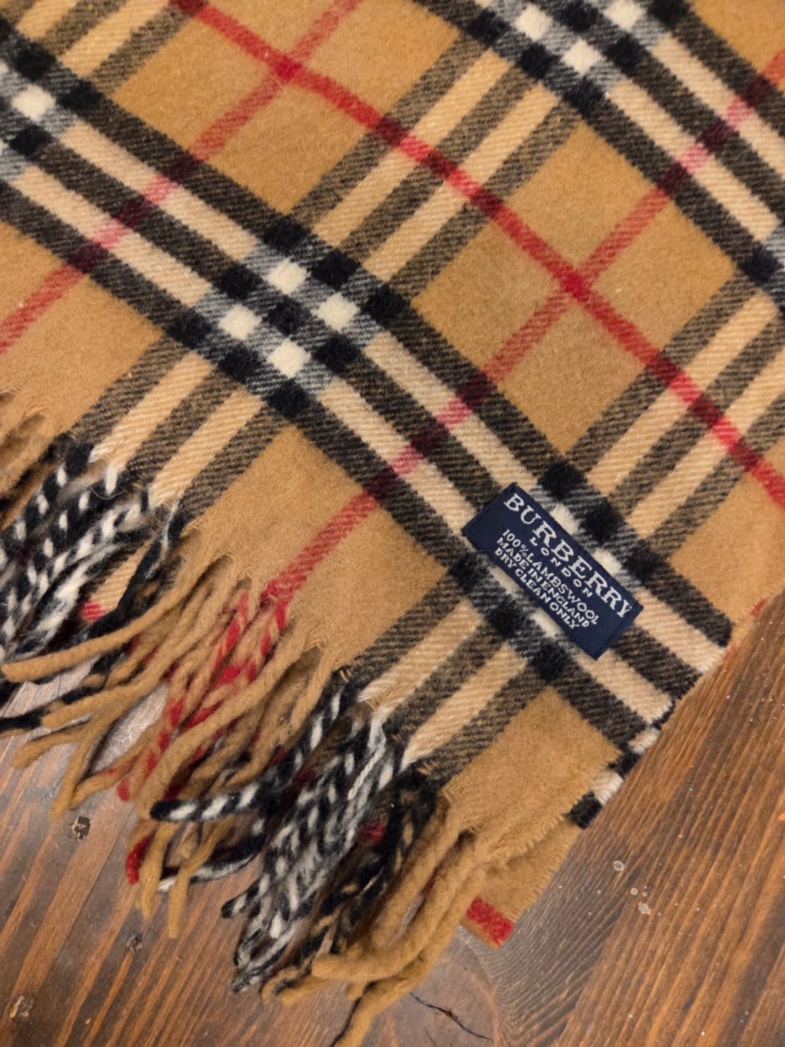 버버리 캐시미어 머플러 상품이미지5