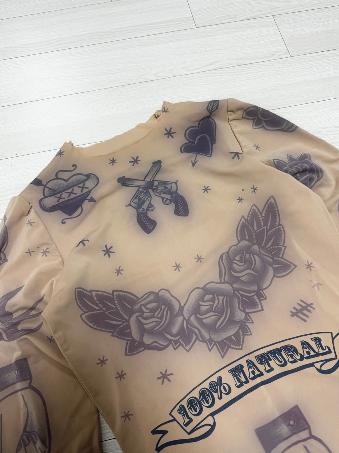 카이 타투프린팅 티셔츠, 래쉬가드 상품이미지4