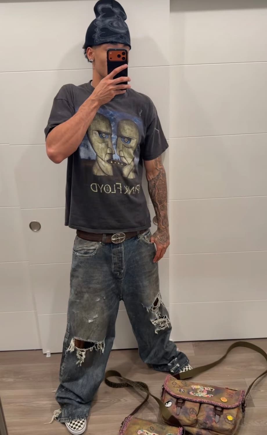 빈티지 핑크플로이드 반팔 상품이미지1