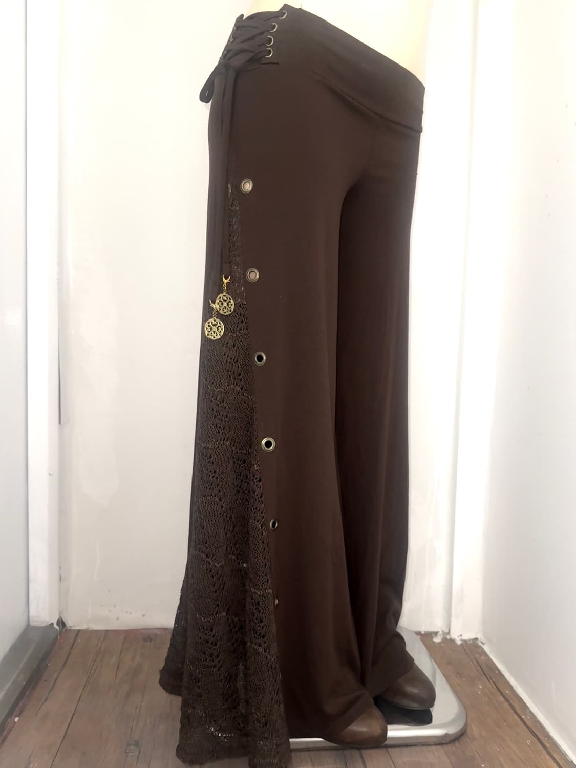 D.I.A side corset wide bootcut pants 상품이미지3