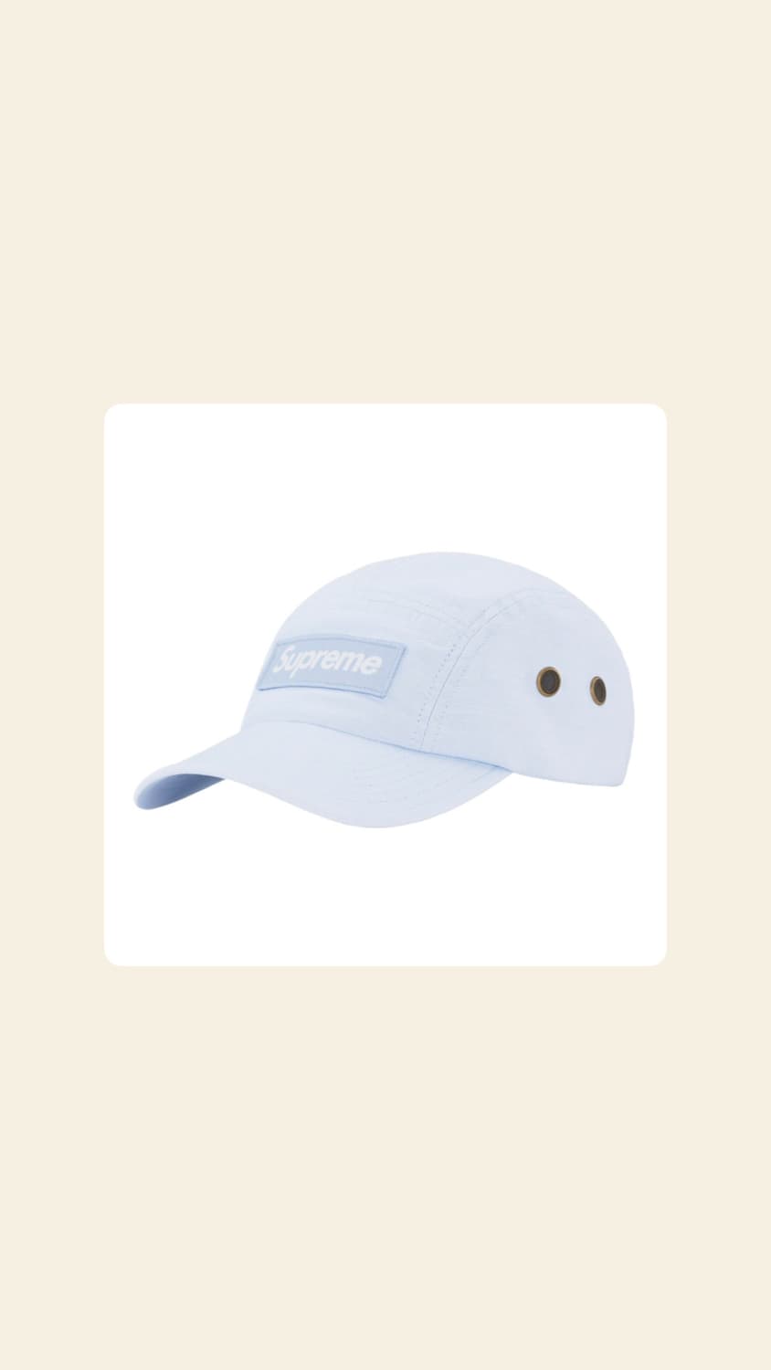 슈프림 supreme 밀리터리 캠프캡 cap 22fw 상품이미지1