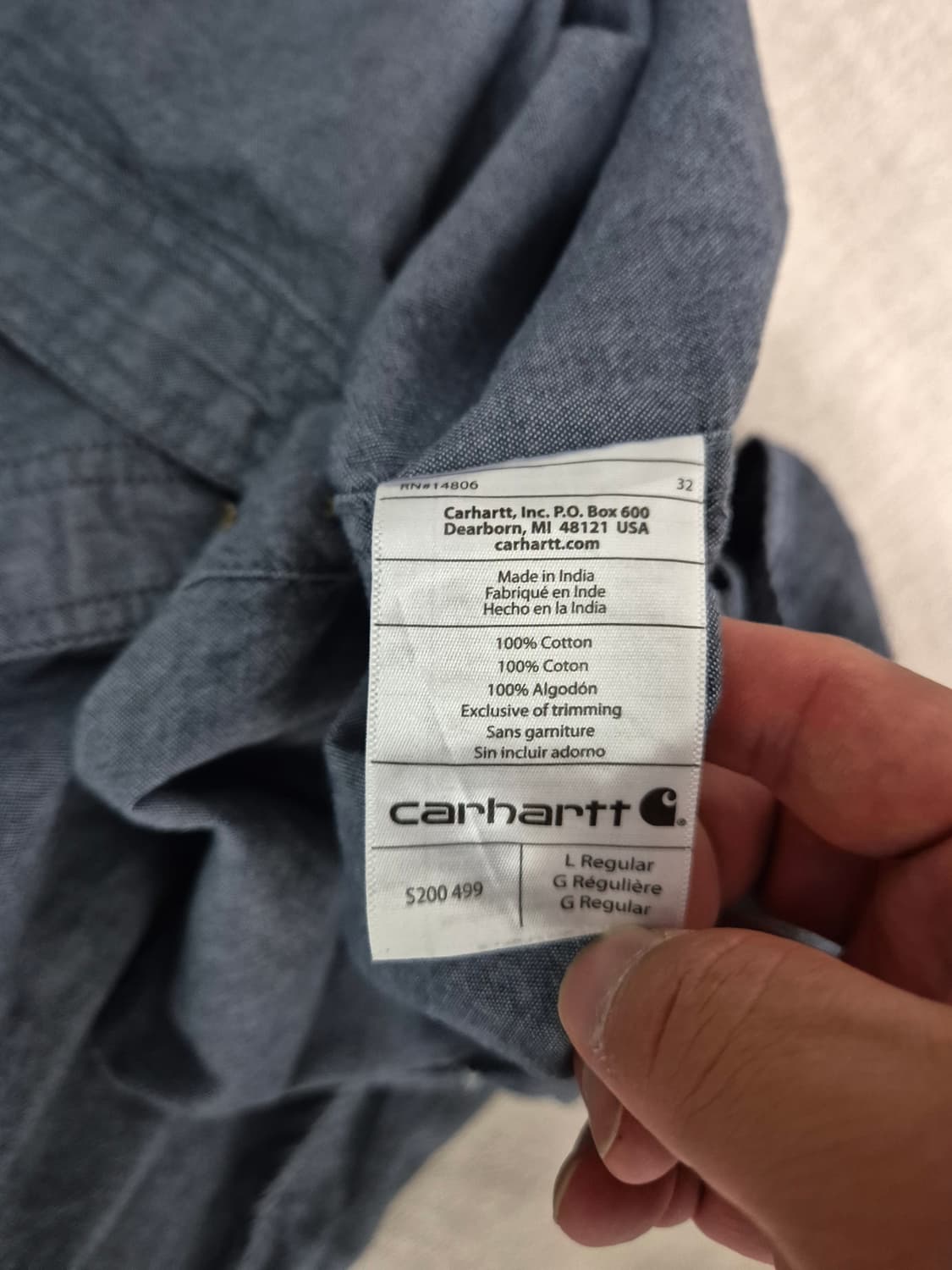 칼하트 셔츠 상품이미지6