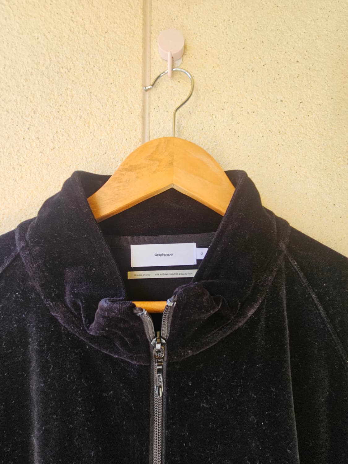 (2) 그라프페이퍼 24AW 컬렉션 벨루아 트랙자켓 상품이미지2