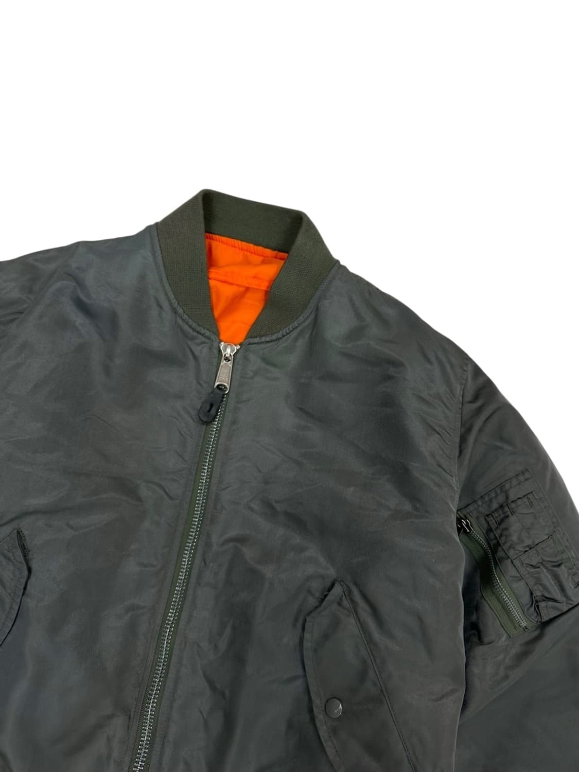 00s us army ma-1 미군 항공점퍼 카키 (L~XL) 상품이미지2