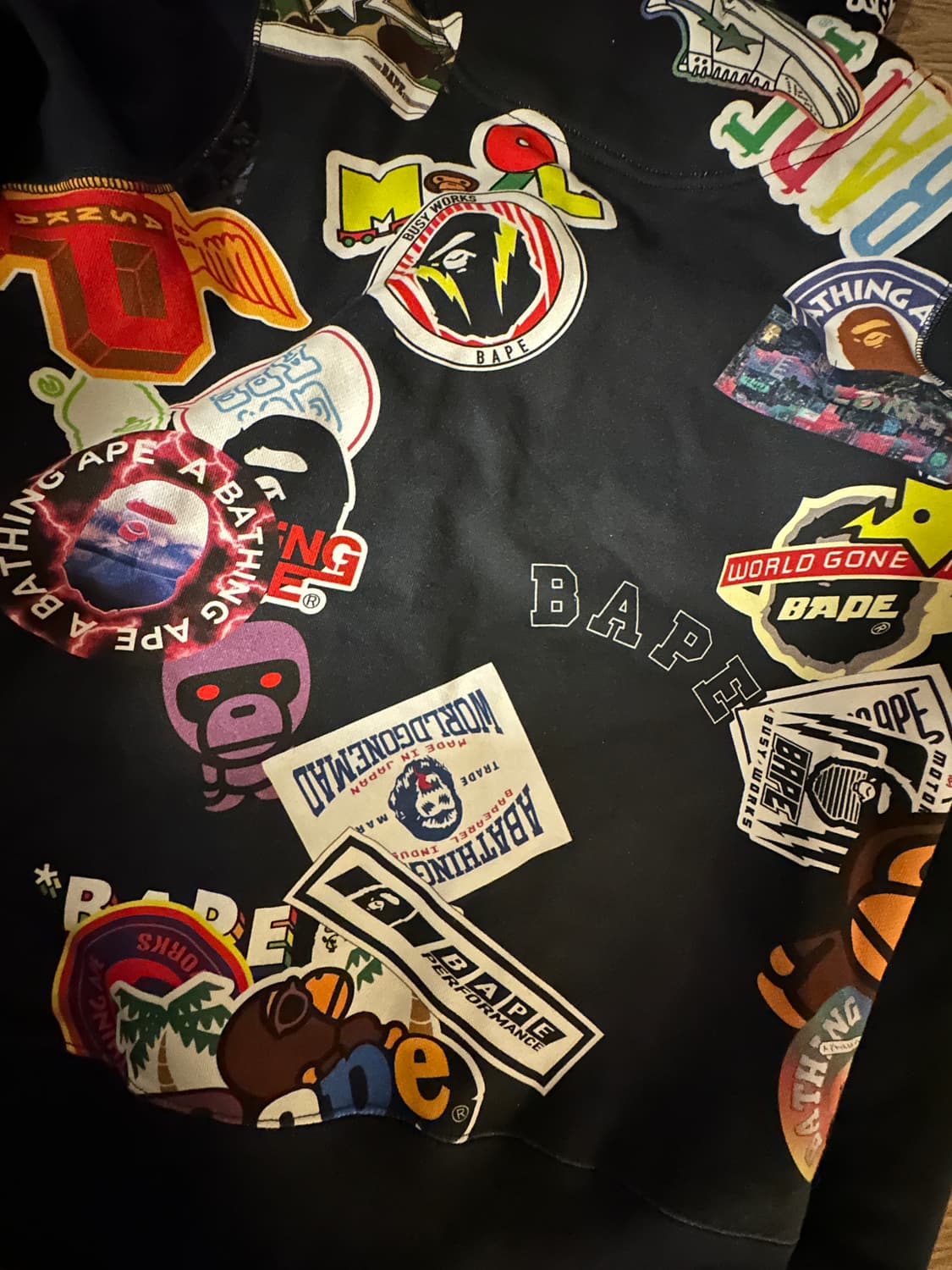 베이프 후드집업 상품이미지5