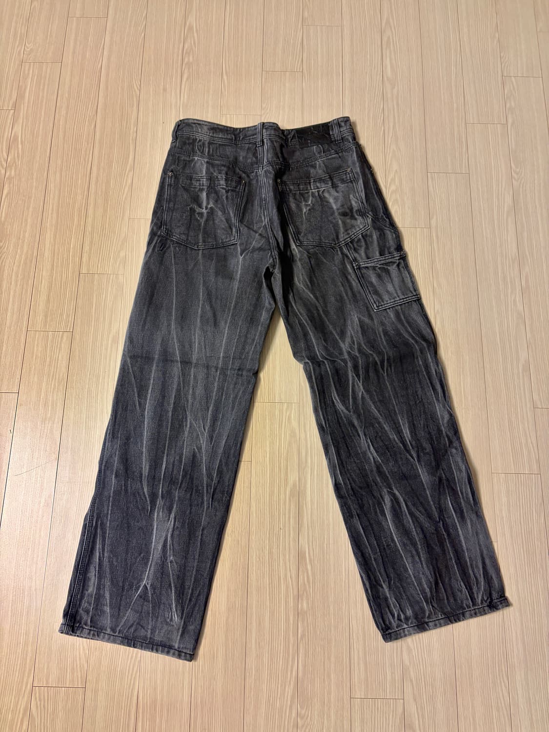 타이다이 워시드 카펜터 데님 팬츠 상품이미지3