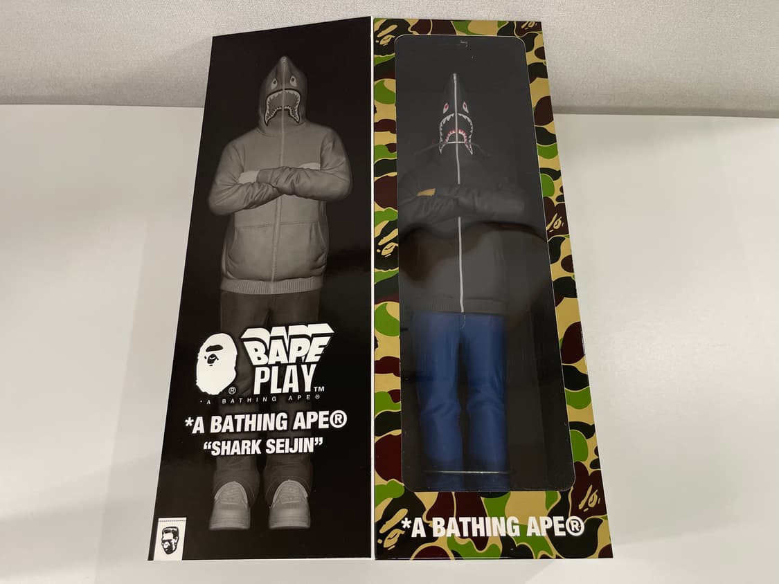 베이프 샤크 세이진 피규어 블랙 BAPE 상품이미지1
