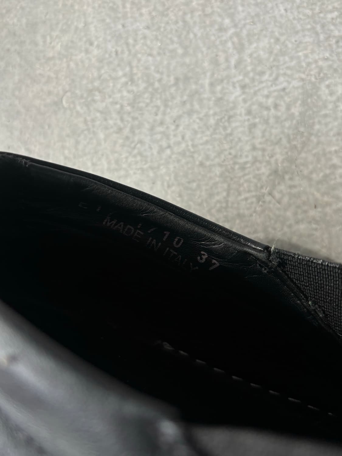 릭오웬스 레더 슬립온  상품이미지7