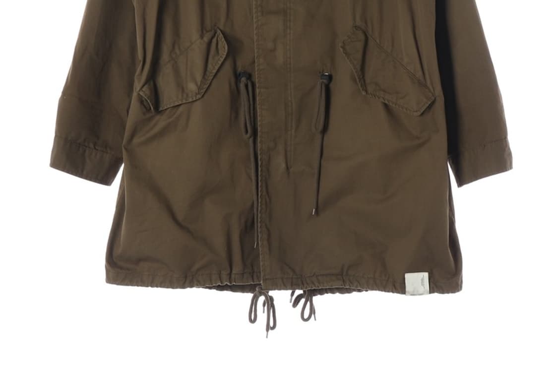 코데즈컴바인 빈티지 하이넥 야상 점퍼 카키 F 상품이미지4