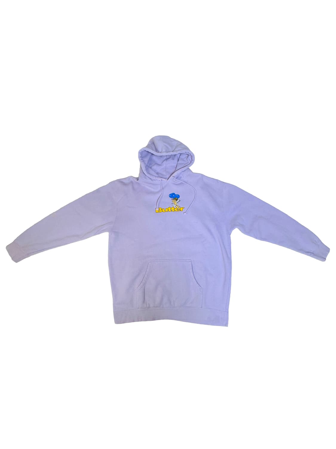 버터굿즈 Butter Goods balloons 로고 후디 퍼플 XL 상품이미지2