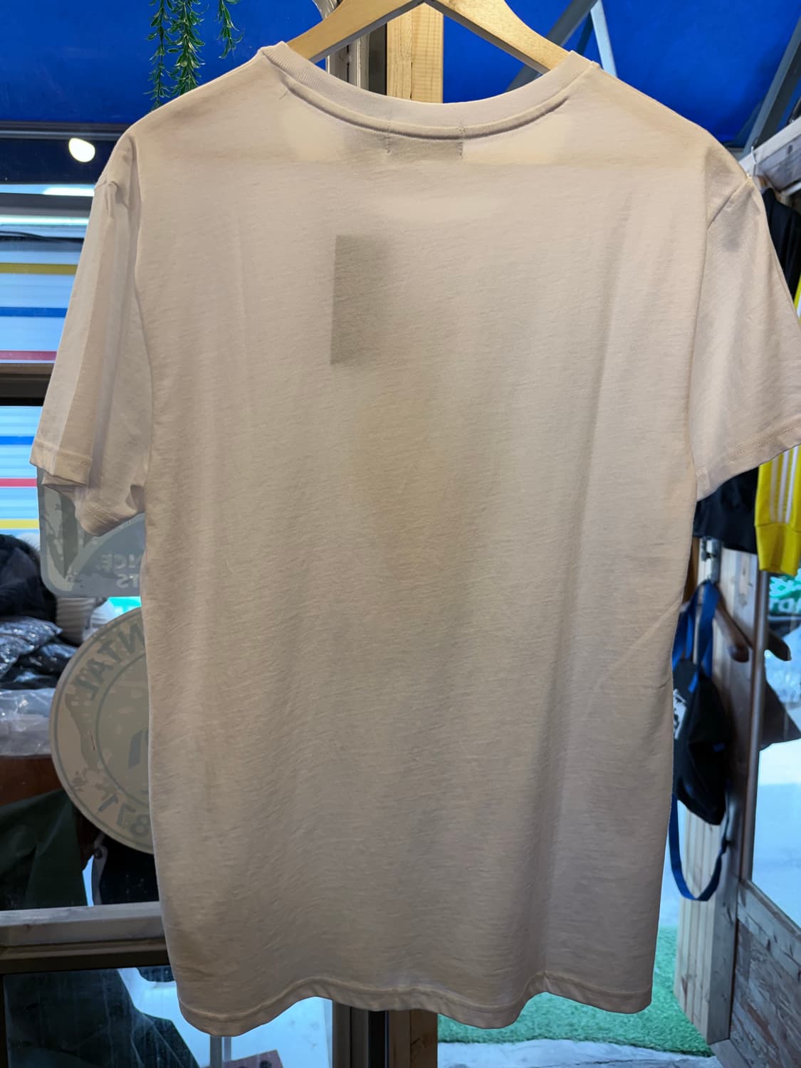 폴로 랄프로렌 화이트 베어 반팔티 M 상품이미지3