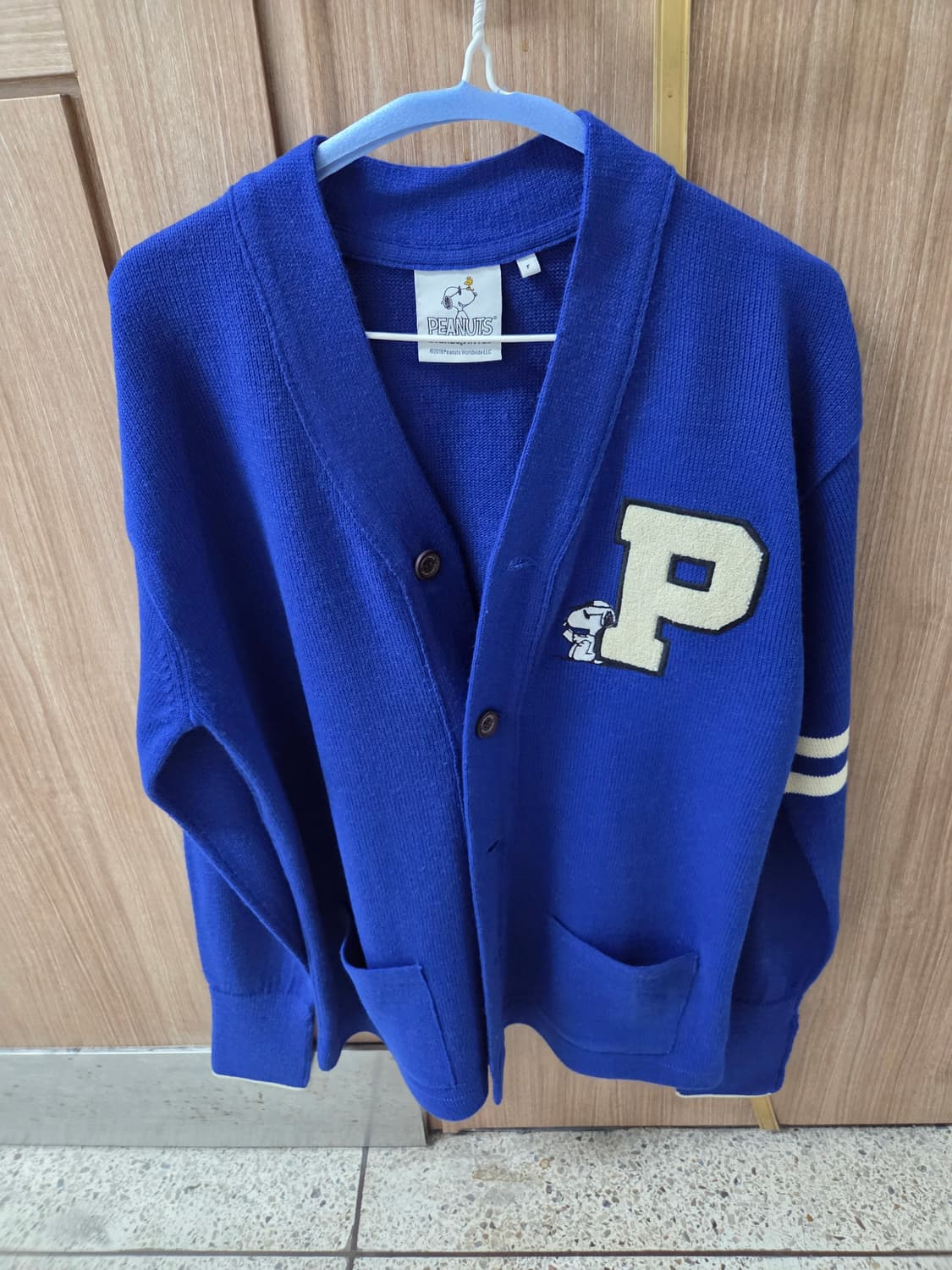 스테레오바이널즈 콜렉션 스누피 가디건 105 상품이미지1