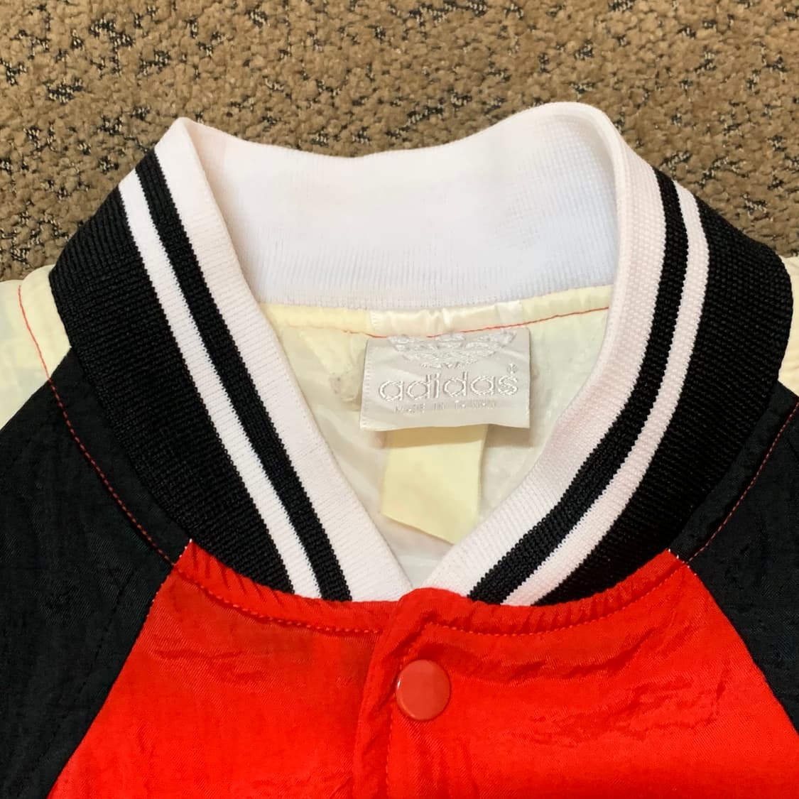 80s 빈티지 Adidas 봄버 자켓 (L) 상품이미지2