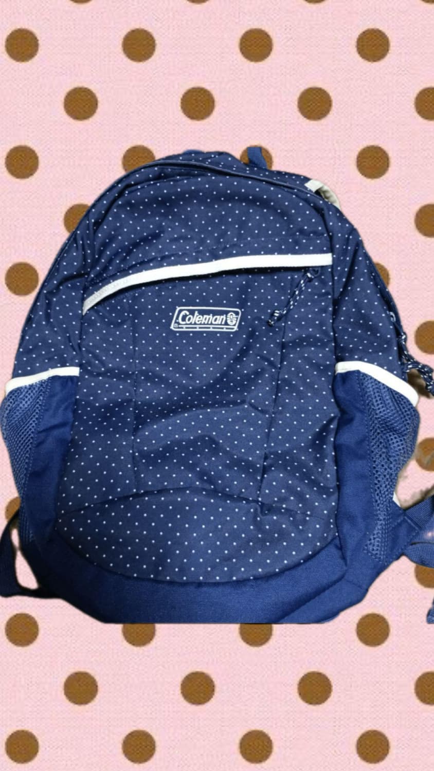 Coleman dot  backpack 콜맨 도트 백팩 상품이미지1