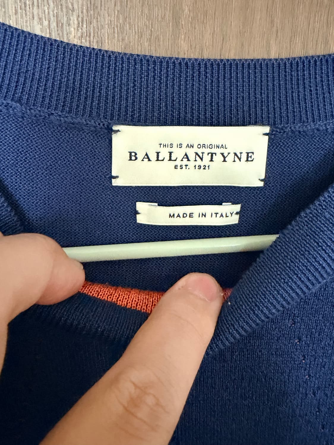 Ballantyne 발렌타인 라글란 니트 48(100) 상품이미지2