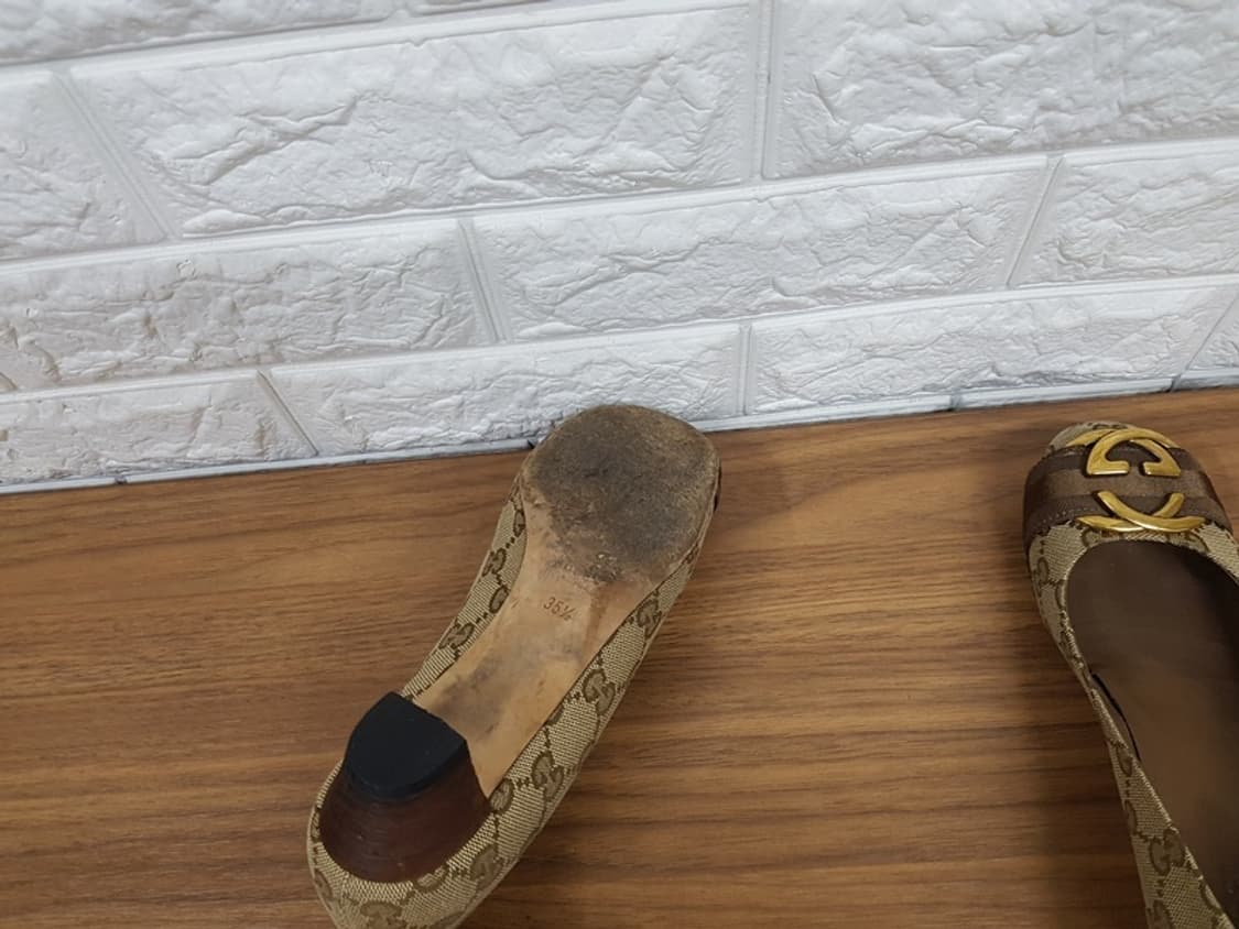 구찌 낮은굽 구두 230 (정품 247123) 통굽 상품이미지7