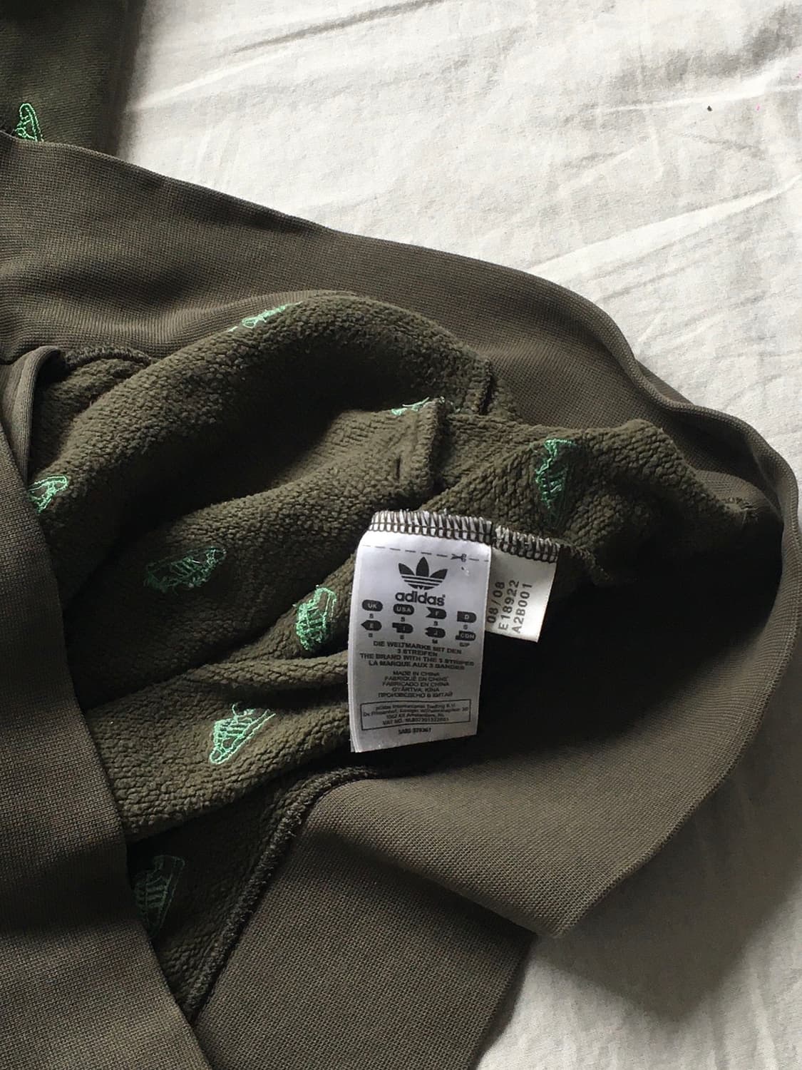 아디다스 그래픽패턴 후드집업 상품이미지8