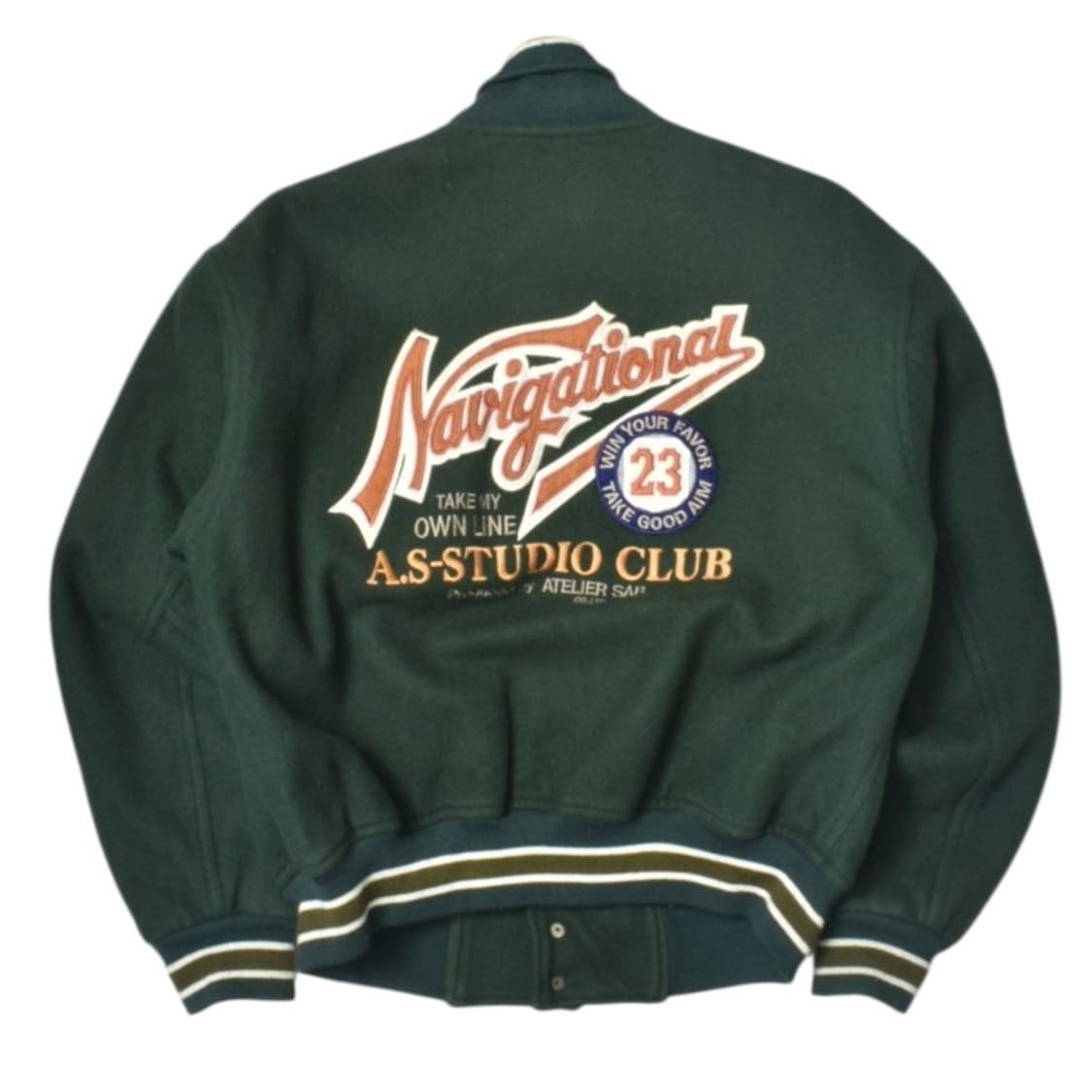 90S 아이스하키팀 패치 바시티 자켓 N1270 상품이미지3