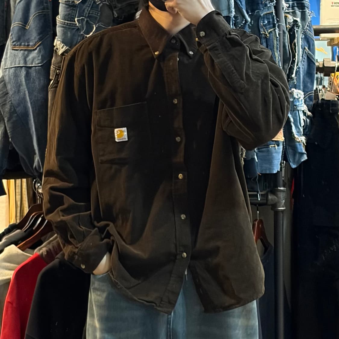 [NO.9] 칼하트 코듀로이 긴팔셔츠 상품이미지3