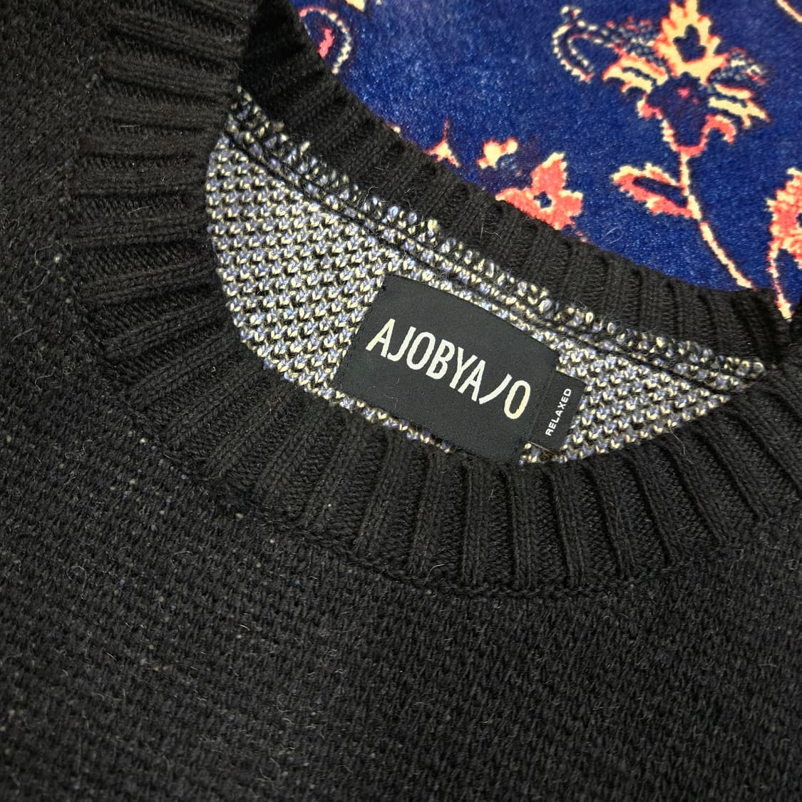 아조바이아조 오버사이즈 울 니트 50 size 상품이미지4