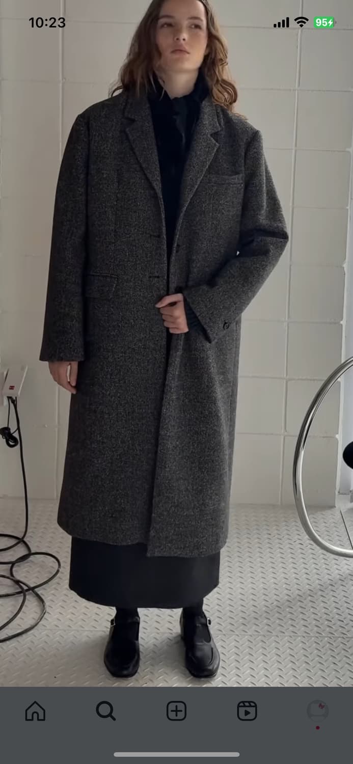 아르토 부클 헤링본코트 이주미코트 상품이미지1