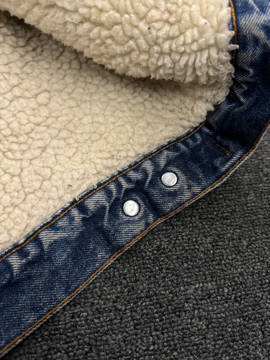 80s 리바이스 셰르파 트러커 데님자켓 상품이미지7