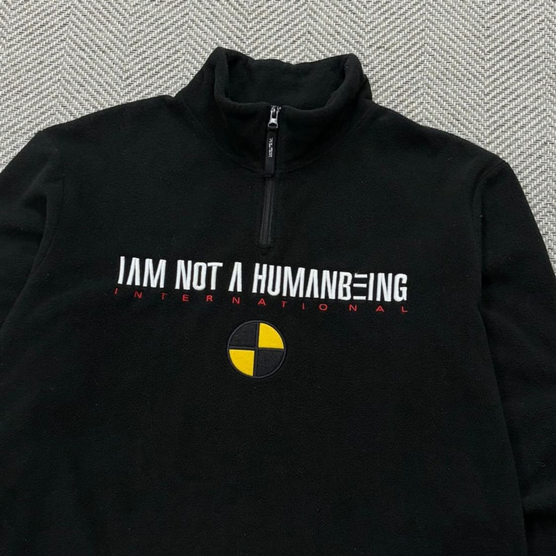 아임낫어휴먼비잉 하프집업 플리스 v2293 상품이미지3