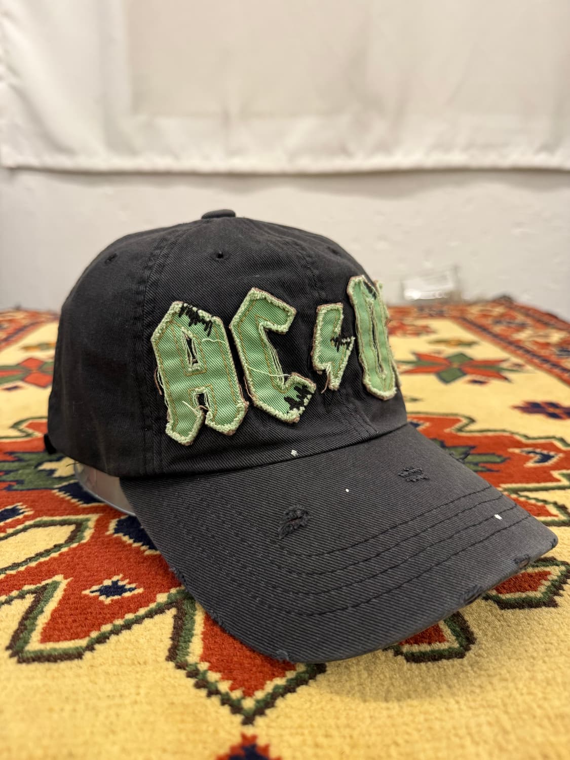 빈티지 acdc 로고 볼캡 상품이미지3