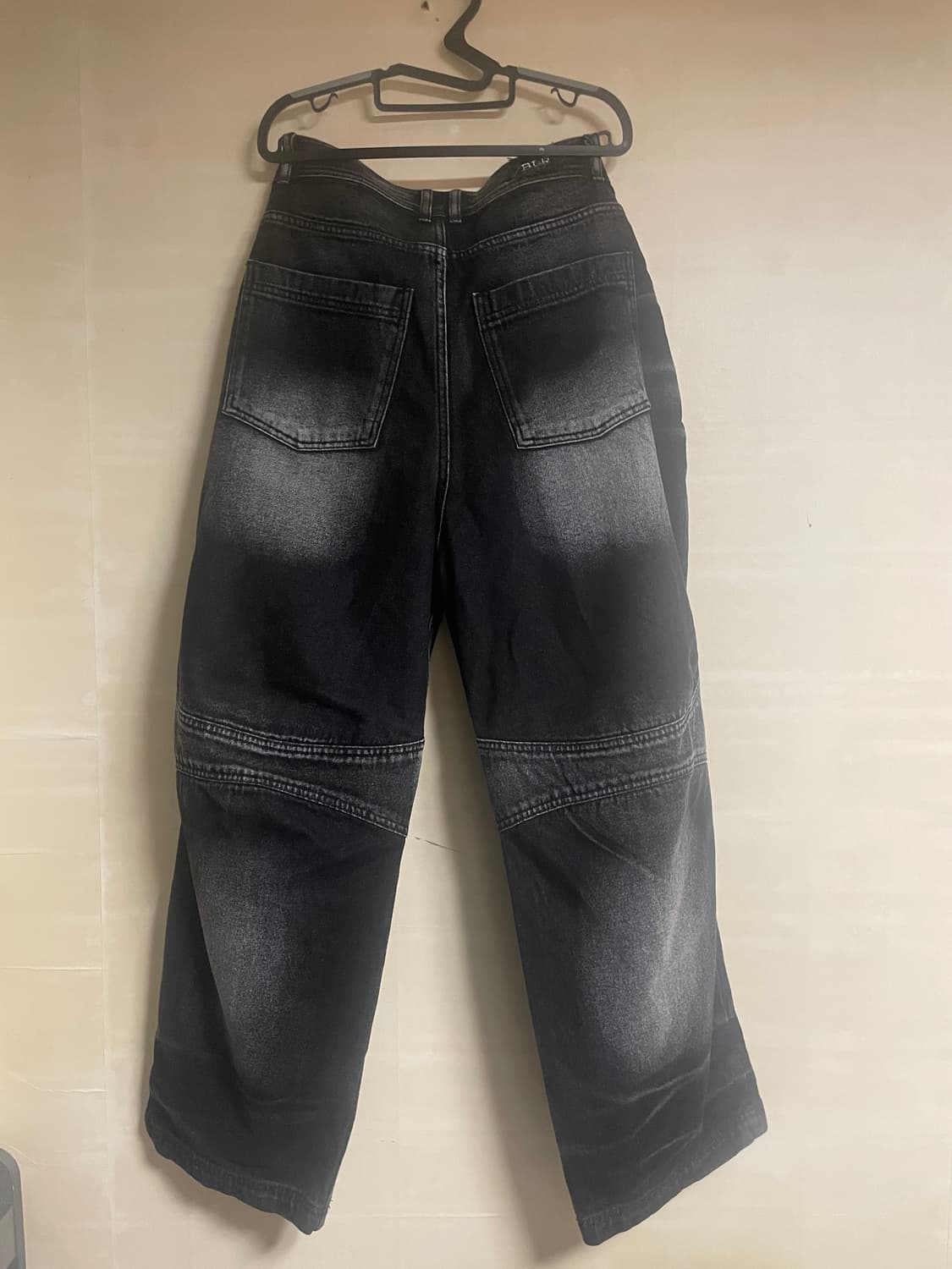 [S]비엘알 엠보스드 웨이브 워싱 데님 상품이미지2