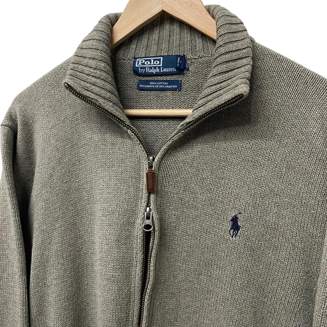 폴로 투웨이 니트집업 상품이미지1