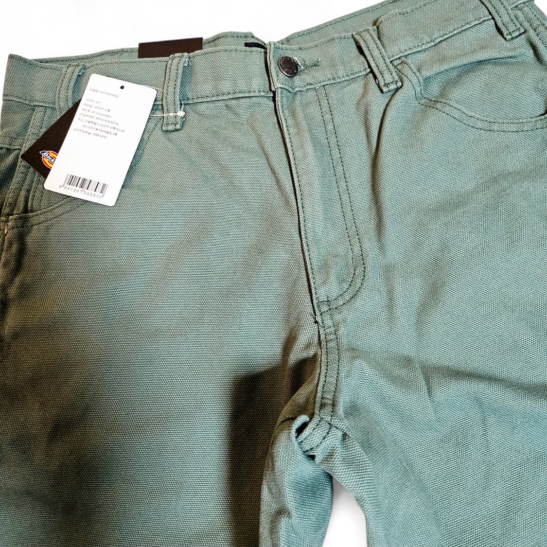 [새상품][31][디키즈]덕 캔버스 카펜터 팬츠 다크 포레스트 상품이미지3