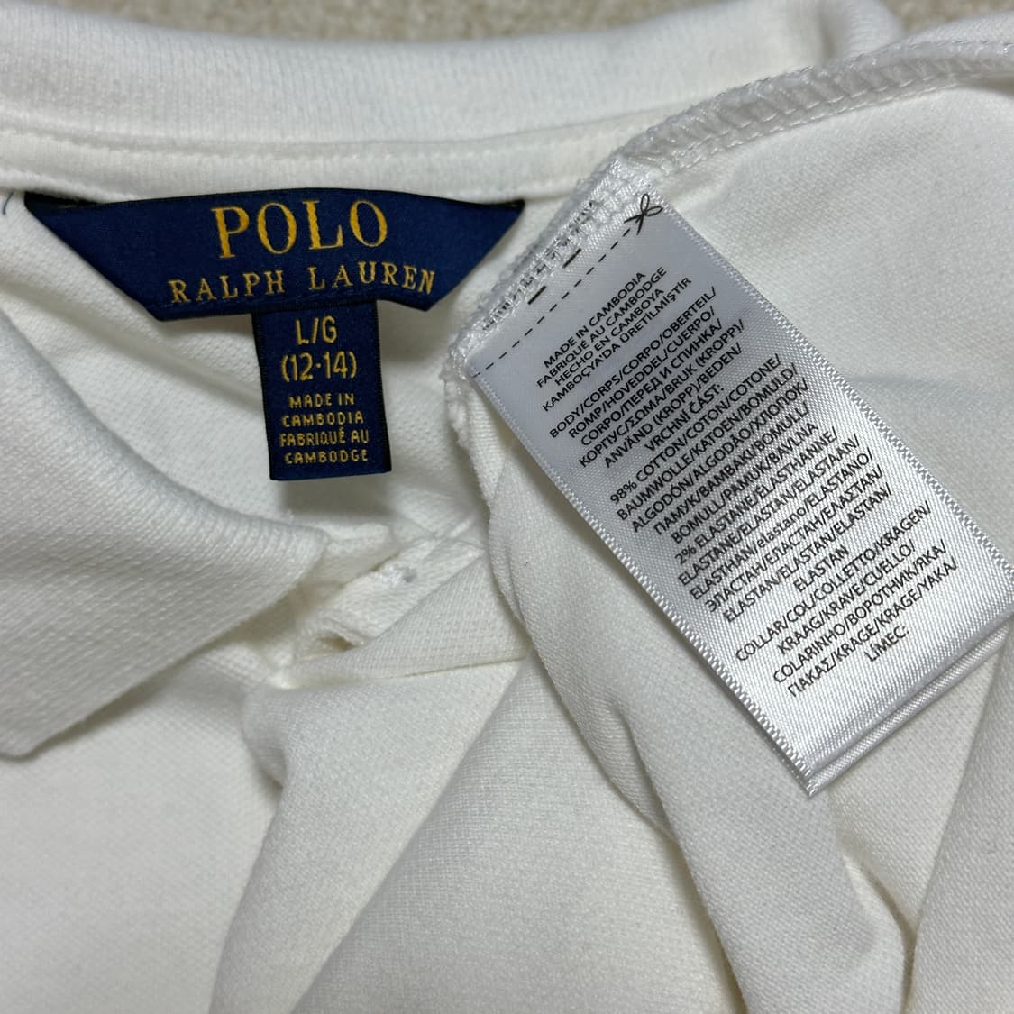 폴로 랄프 로렌 키즈 피케 원피스 상품이미지6