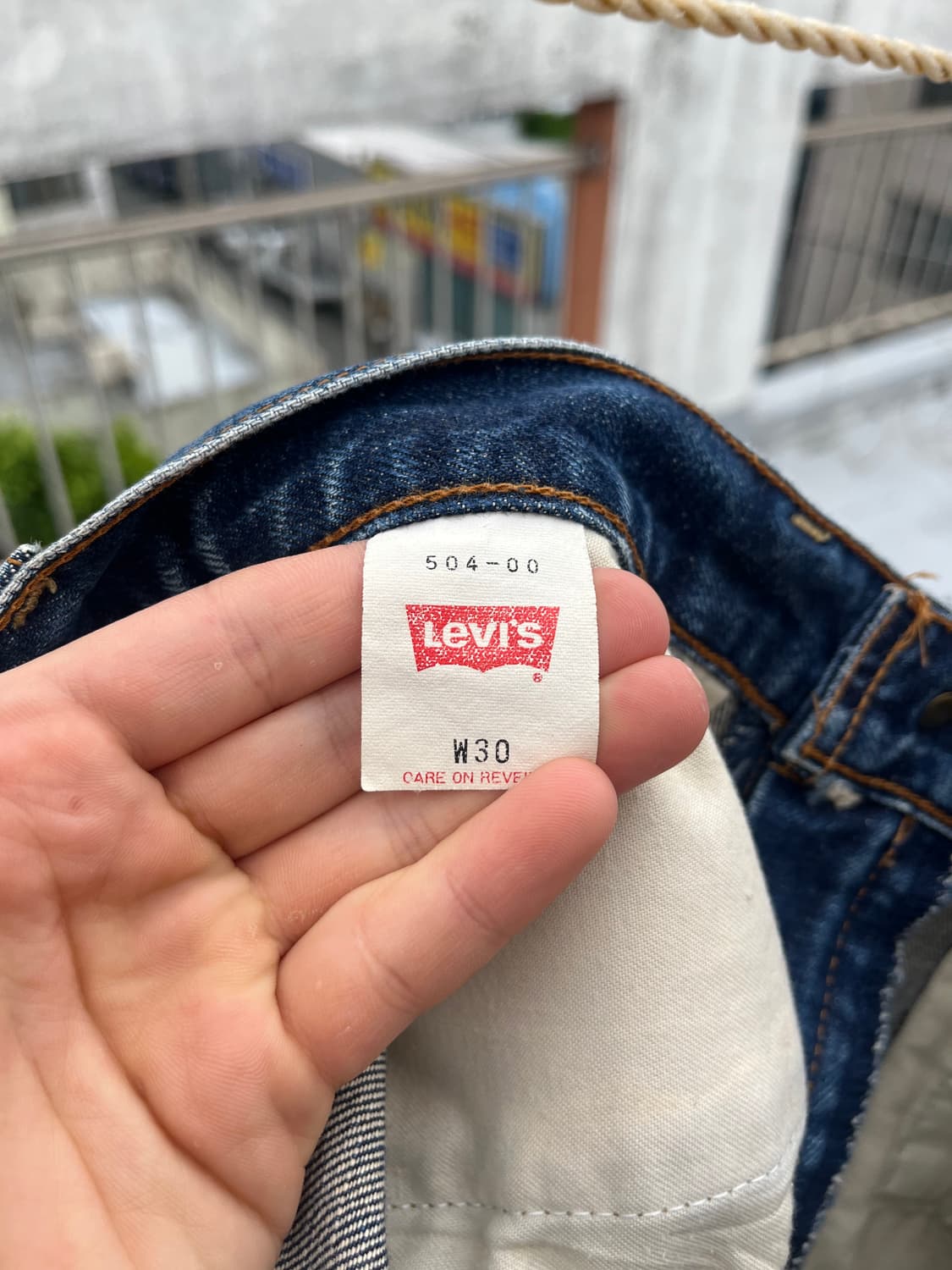 Levi's 504 (japan made) 데님팬츠  상품이미지8