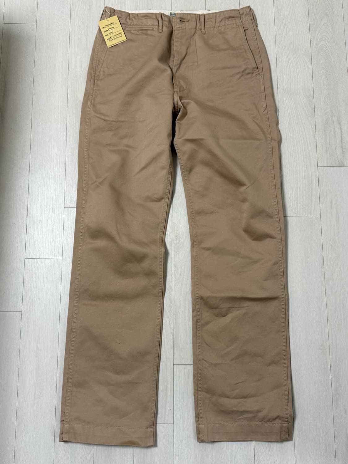 새상품/34] 버즈릭슨 오리지널 스펙 치노 팬츠 BR40025A (Bei 상품이미지2