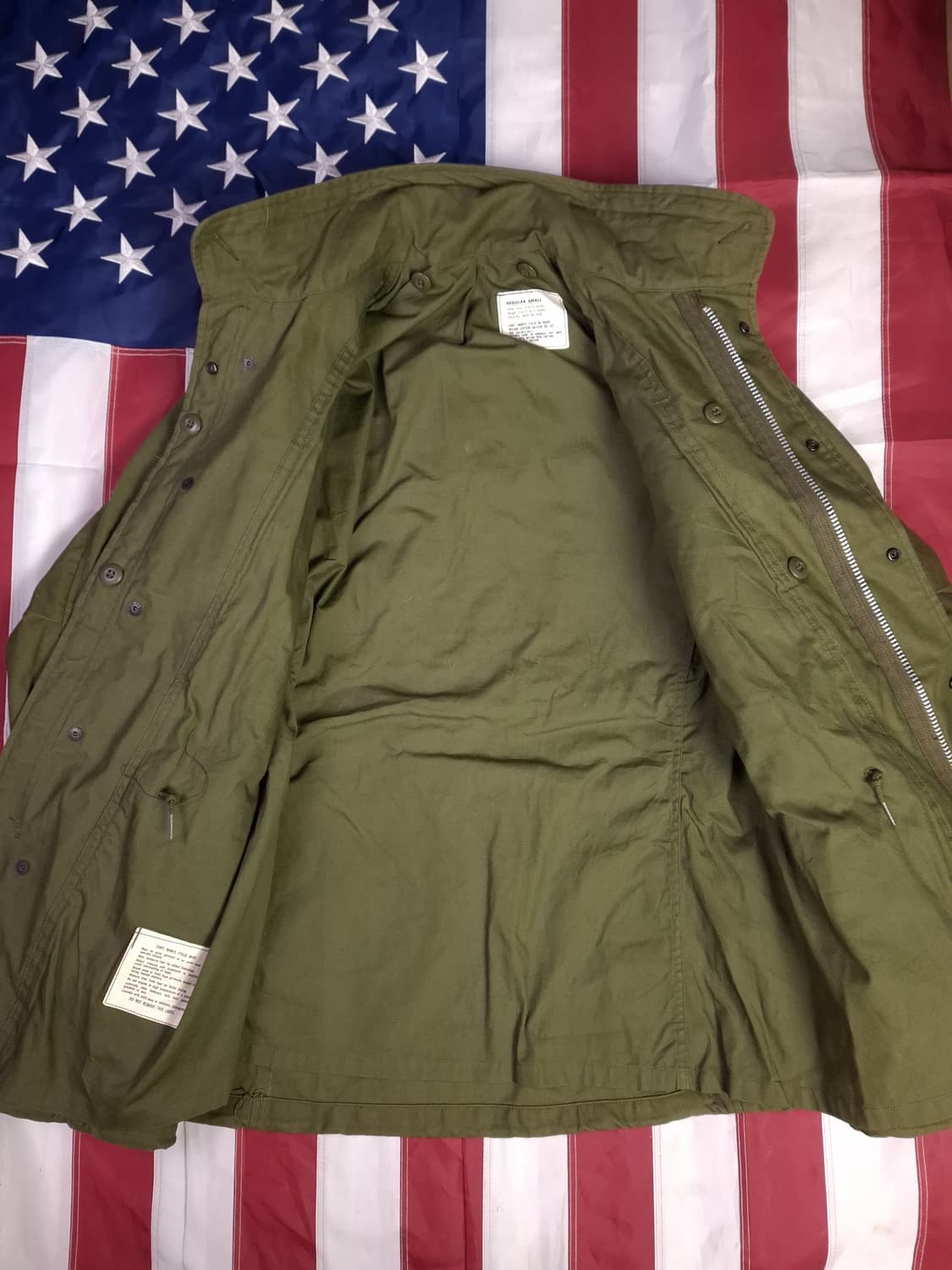 새제품 오리지날 미군 2세대 M-65 필드야상 상품이미지7