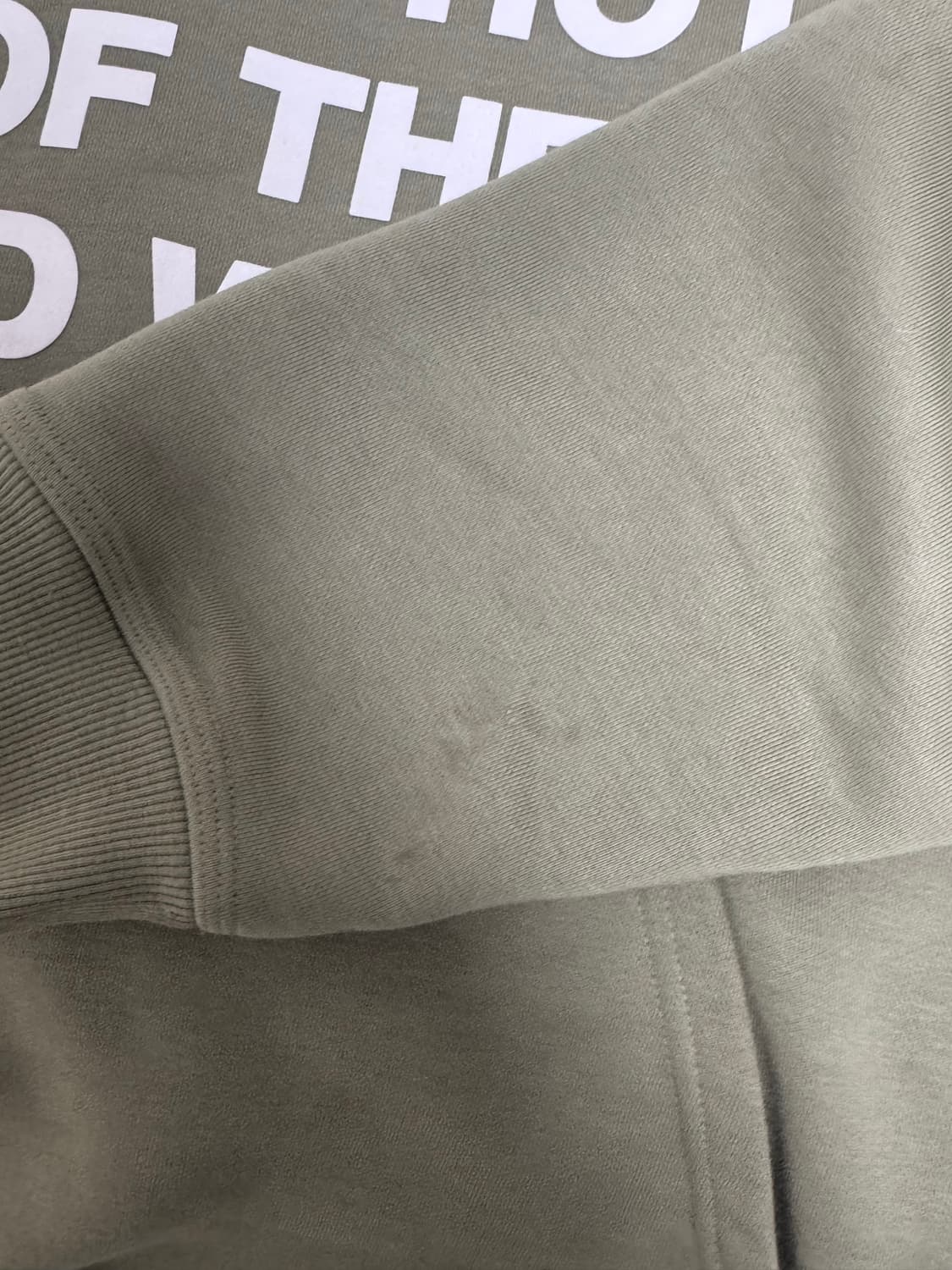 더바이닐하우스 후드티 카키 L 상품이미지4