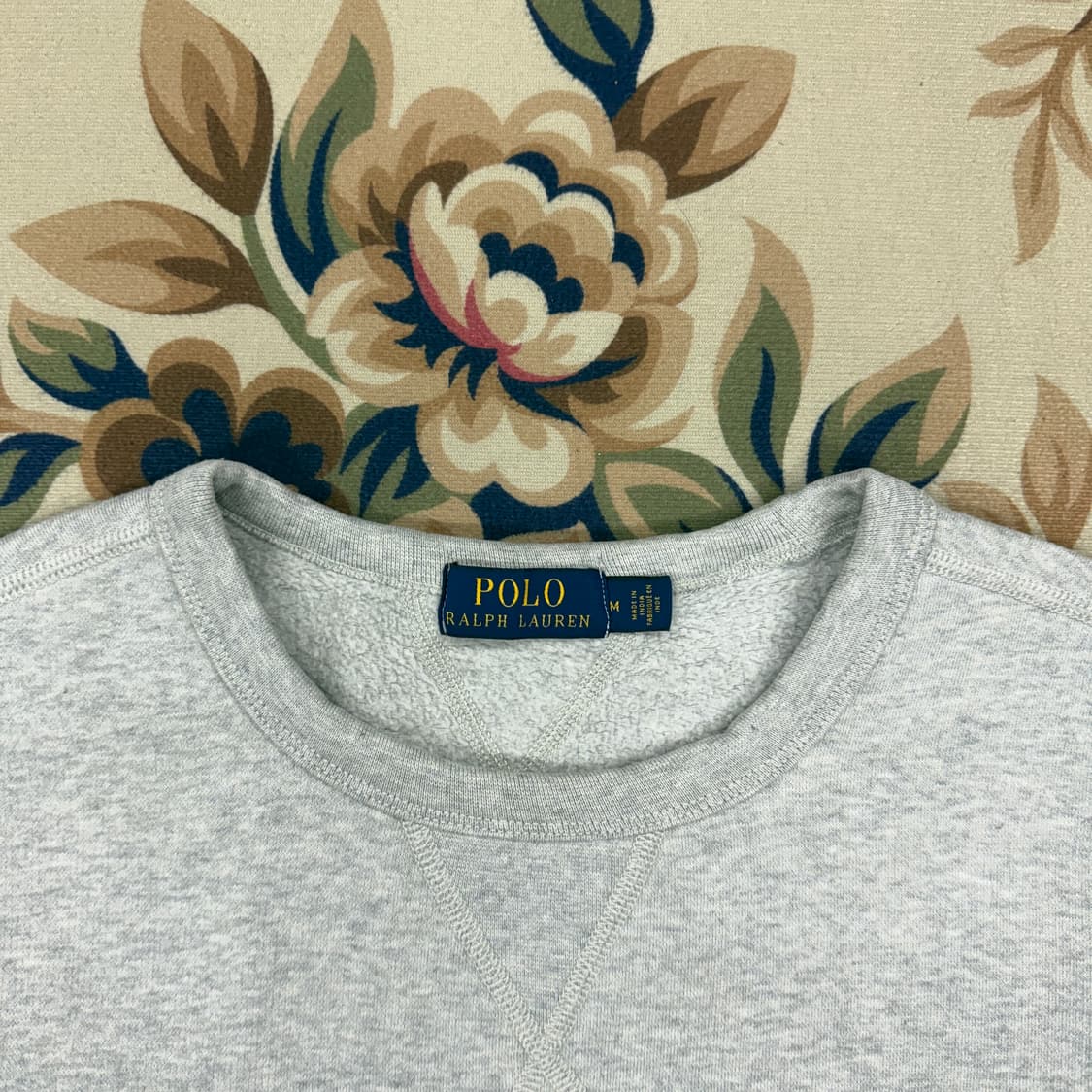 (M)폴로 랄프로렌 스펠 아웃 맨투맨(그레이) 상품이미지2