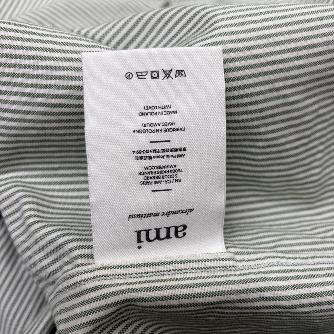 아미 스트라이프 셔츠[2173] 상품이미지9