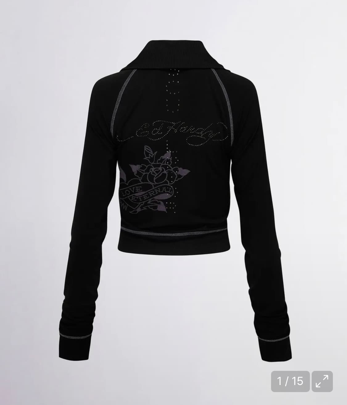 [Sculptor X Ed Hardy] Jersey Track Zip-U 상품이미지1