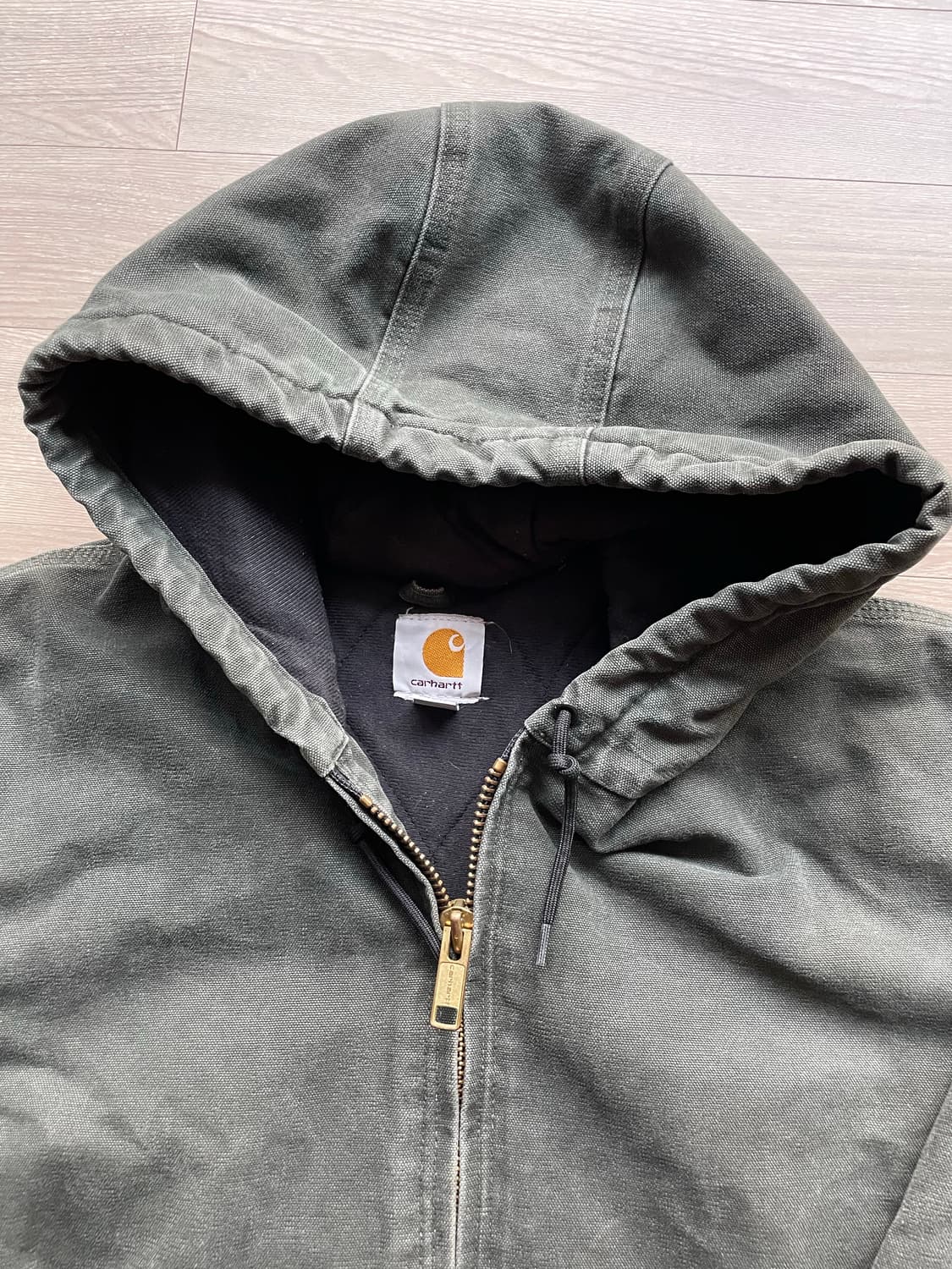 칼하트 j130 mos 모스 액티브 샌드스톤 상품이미지4