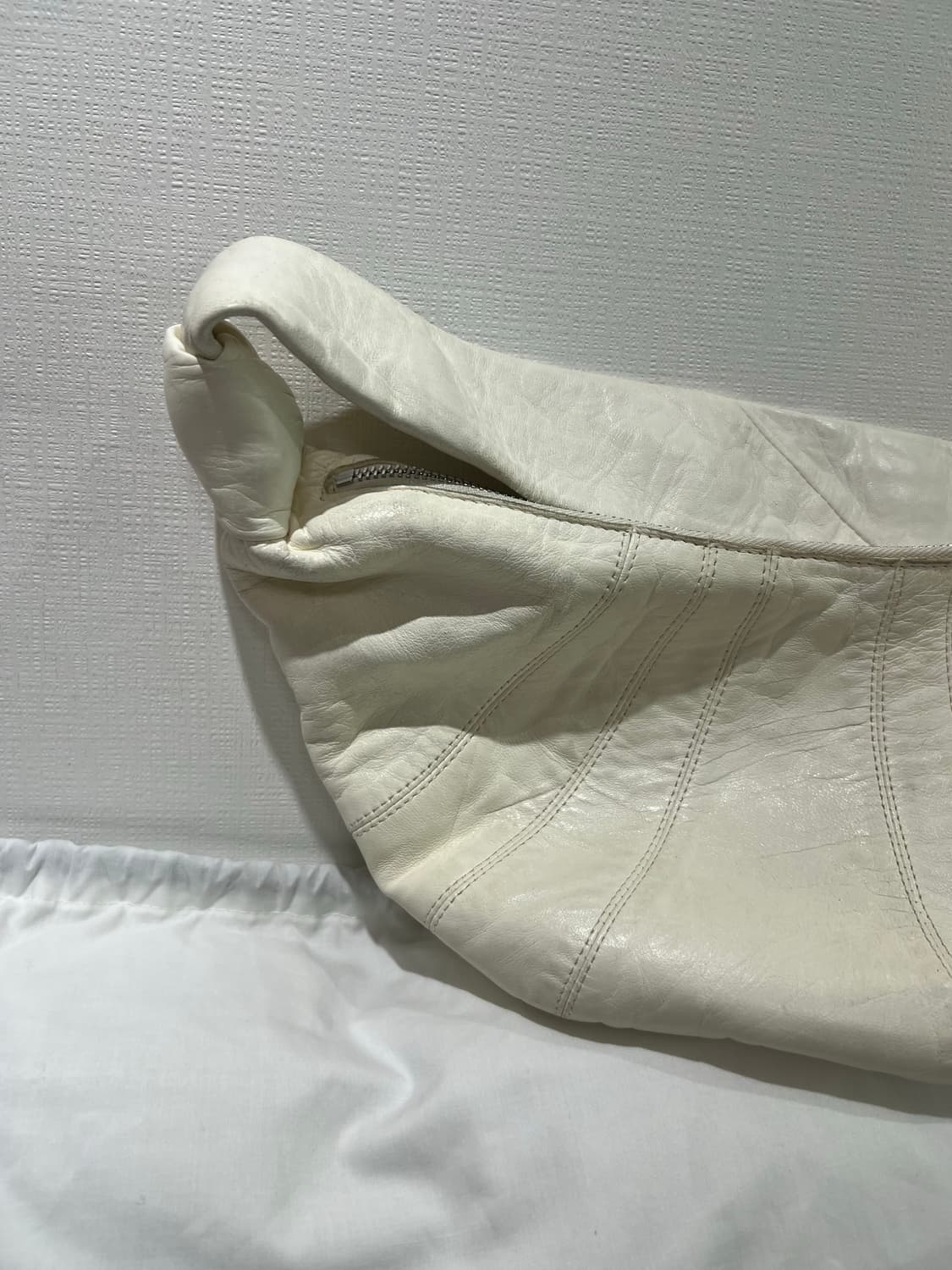 정품!르메르 크루아상 범백 스몰 화이트 상품이미지8