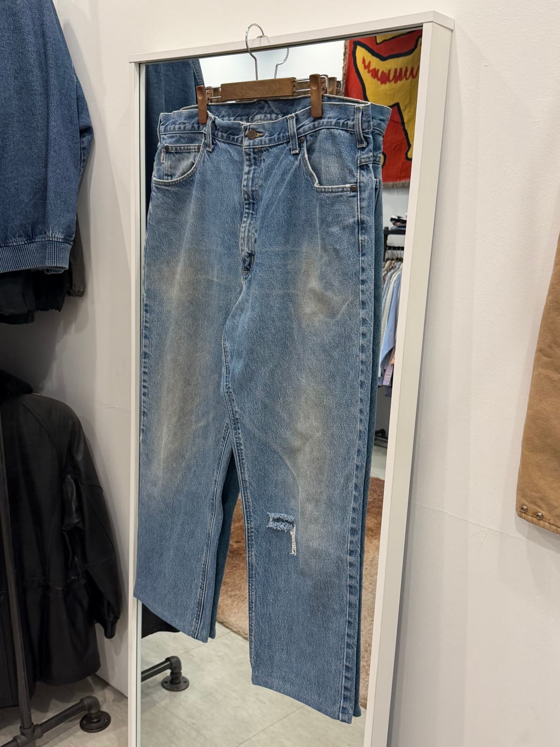 00s Carhartt 칼하트 빈티지 데님 팬츠 (40inch) 상품이미지1