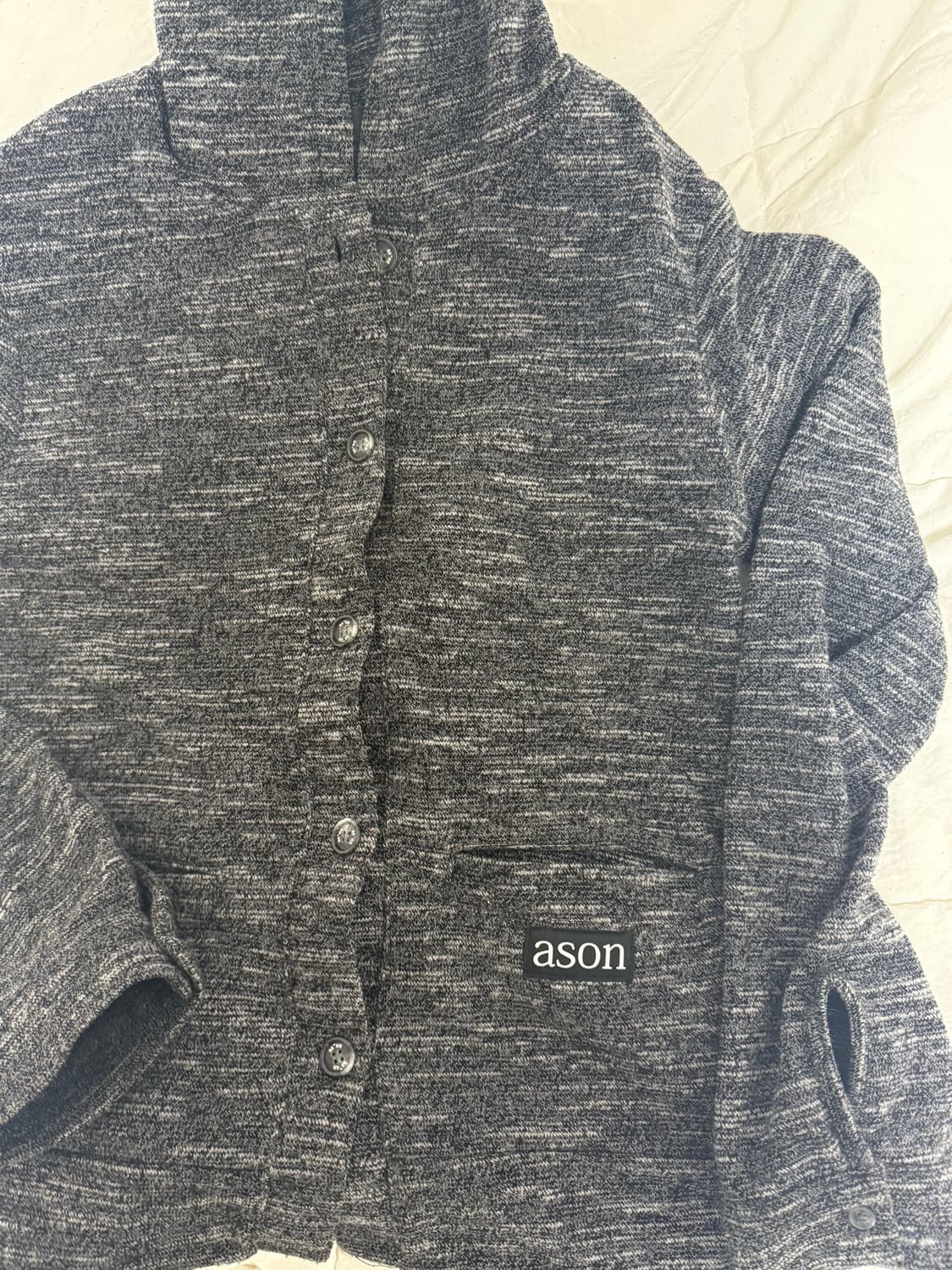 애즈온 선데이 후드 가디건 상품이미지3