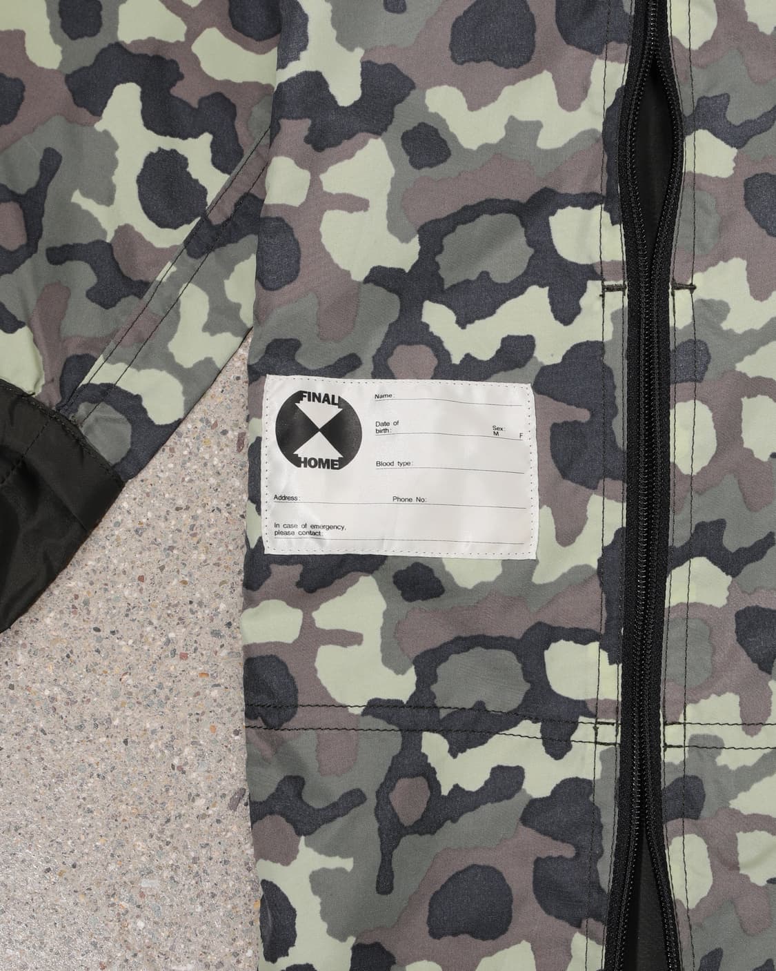 FINAL HOME 1990s Camo Survival Coat 상품이미지3